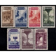 Marruecos Morocco 234/40 Motivos diversos Tánger MNH