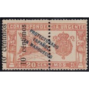 Marruecos Morocco 66hdha 1920 Alfonso XIII MH