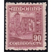 Andorra Española 53 1948-53 Arquitectura MNH