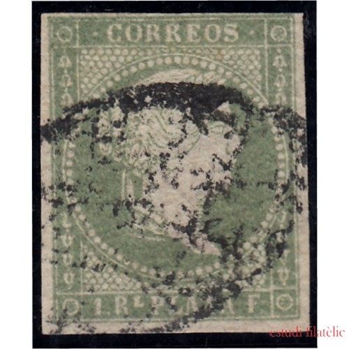 Antillas Antilles 5 1856 Isabel II usado