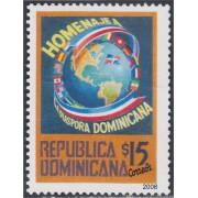 Rep. Dominicana 1536 2008 Homenaje a Diáspora Dominicana  MNH