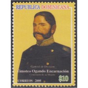 Rep. Dominicana 1565 2008 100º del nacimiento del General Timoteo Ogando Encarnación MNH