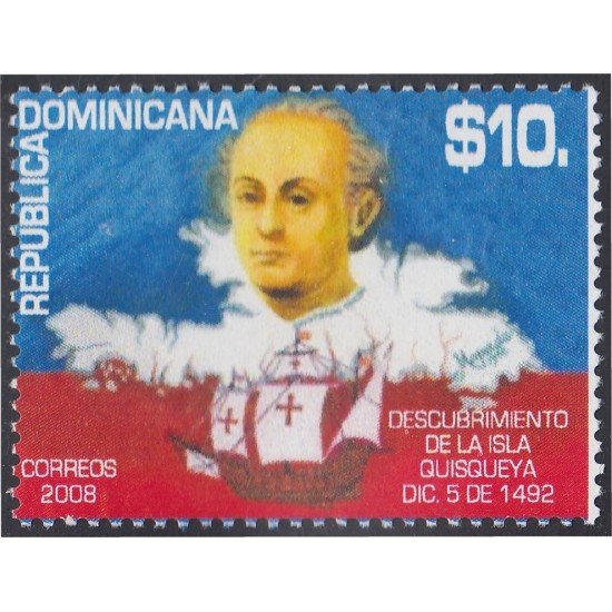 Rep. Dominicana 1567 2008 Descubrimiento de la Isla Quisqueya MNH Rep. Dominicana 1567 2008 Descubrimiento de la Isla Quisqueya MNH