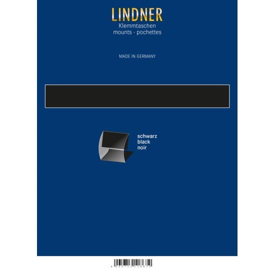 Lindner HA1318 protectores 297 x 210 (DIN A4) mm negros paquete de 5 Lindner HA1318 protectores 297 x 210 (DIN A4) mm negros paquete de 5