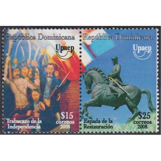 Rep. Dominicana 1568/69 2009 Serie América UPAEP Fiestas Nacionales MNH Rep. Dominicana 1568/69 2009 Serie América UPAEP Fiestas Nacionales MNH