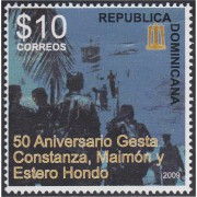 Rep. Dominicana 1578 2009 50 Años Gesta Constanza, Maimón y Estero Hondo MNH