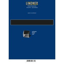 Lindner HA1201 protectores 130 x 85 mm negros paquete de 10 Lindner HA1201 protectores 130 x 85 mm negros paquete de 10