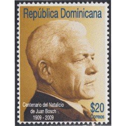 Rep. Dominicana 1579 2009 100º del Natalicio de Juan Bosch MNH Rep. Dominicana 1579 2009 100º del Natalicio de Juan Bosch MNH