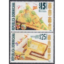 Rep. Dominicana 1588/89 2009 Plazas de la República Dominicana MNH Rep. Dominicana 1588/89 2009 Plazas de la República Dominicana MNH