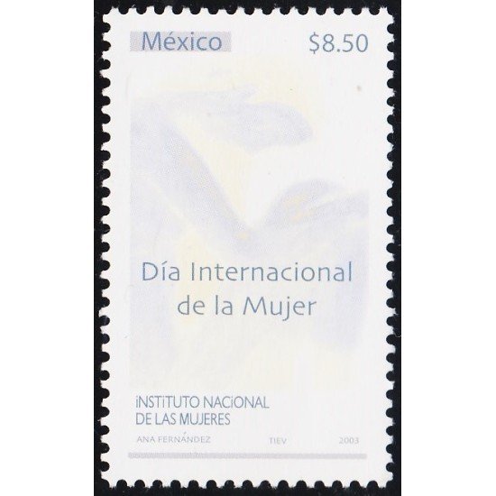 Mexico 2034 2003 Día Mundial de la Mujer MNH Mexico 2034 2003 Día Mundial de la Mujer MNH