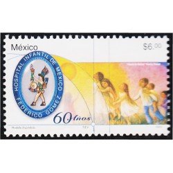 Mexico 2037 2003 60 Años del Hospital para niños de Méjico Federico Gómez MNH Mexico 2037 2003 60 Años del Hospital para niños de Méjico Federico Gómez MNH