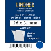 Lindner HA7047 paquetes protectores 26 x 31 transparentes 50 estuches Lindner HA7047 paquetes protectores 26 x 31 transparentes 50 estuches