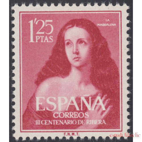 España Spain 1129 1954 III Centenario Ribera El Españoleto MNH
