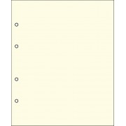 Lindner 803o Hojas Permaphil Cartulina crema 210 x 255 mm