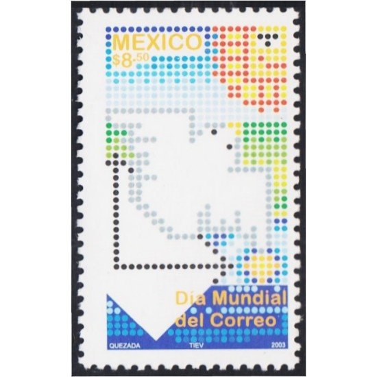 Mexico 2050 2003 Día Nacional del Correo MNH