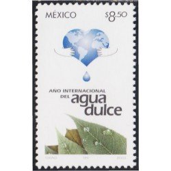 Mexico 2058 2003 Año Mundial del Agua dulce MNH Mexico 2058 2003 Año Mundial del Agua dulce MNH
