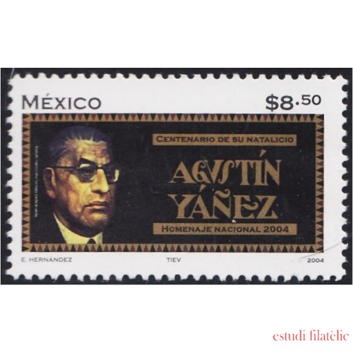 Mexico 2062 2004 Literatura Agustin Yanez Escritor y Hombre Político MNH