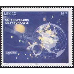 Mexico 2064 2004 50 Años de la Televisión por cable MNH