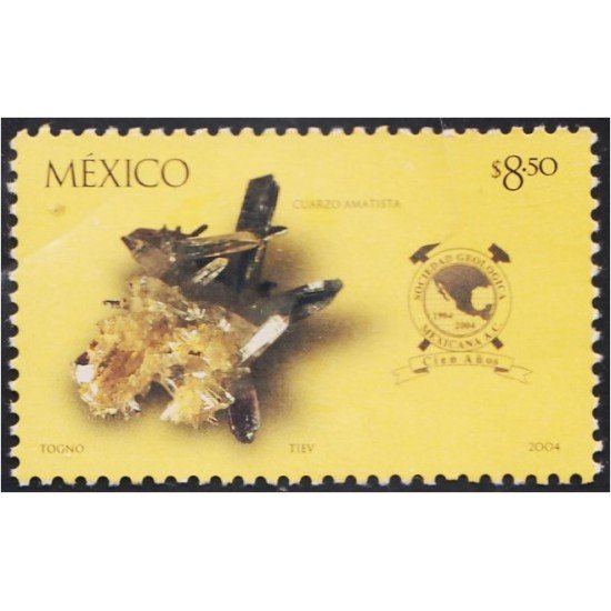 Mexico 2065 2004 100° de la Sociedad Geológica mejicana MNH Mexico 2065 2004 100° de la Sociedad Geológica mejicana MNH