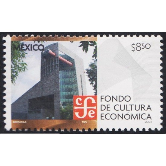Mexico 2075 2004 Fondo de Cultura Económica Sellos nuevos sin fijasellos Foto estándar Mexico 2075 2004 Fondo de Cultura Económica Sellos nuevos sin fijasellos Foto estándar