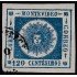 Uruguay 16b 1860/62 Sol de Mayo usado