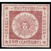 Uruguay 15 1860/62 Sol de Mayo MH