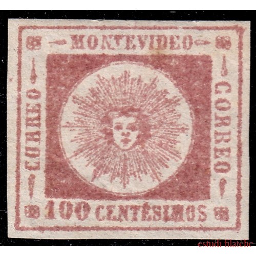 Uruguay 15 1860/62 Sol de Mayo MH