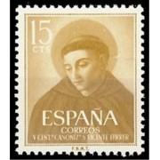 España Spain 1183 1955 V Centenario Canonización de San Vicente Ferrer MNH