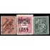 Uruguay 53/55 1883/84 Cifras MH
