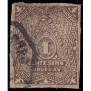 Uruguay 45a 1880 Cifra usado