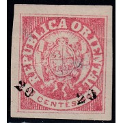 Uruguay 27 1866 Escudo Shield MH