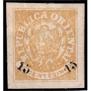 Uruguay 26 1866 Escudo Shield MH