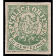 Uruguay 20 1864 Escudo Shield MH