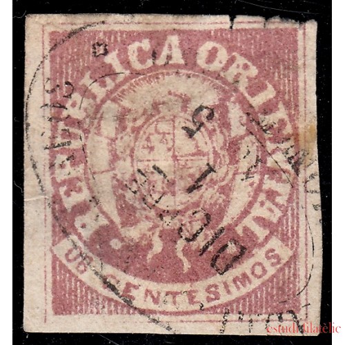 Uruguay 19 1864 Escudo Shield usado