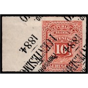 Uruguay 53c 1883/84 Cifras MH