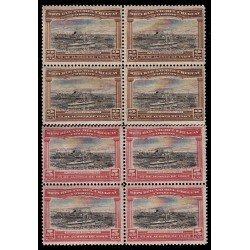 Uruguay 177/78 Bl.4 1909 Apertura del puerto de Montevideo MNH Uruguay 177/78 Bl.4 1909 Apertura del puerto de Montevideo MNH
