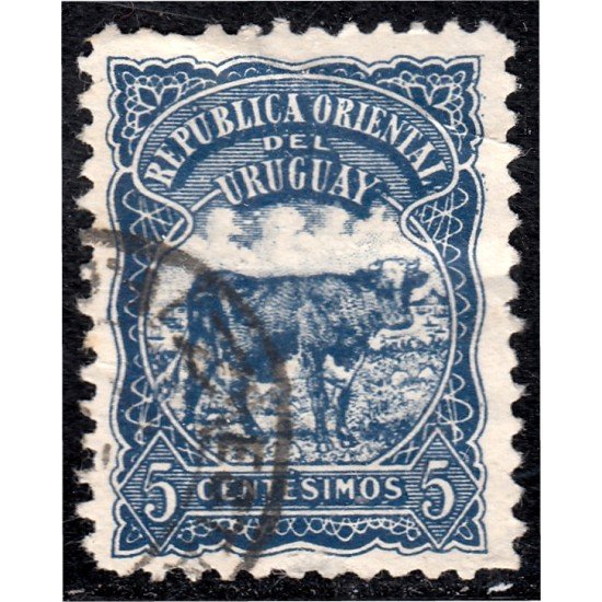 Uruguay 170 1904 Toro usado Uruguay 170 1904 Toro usado