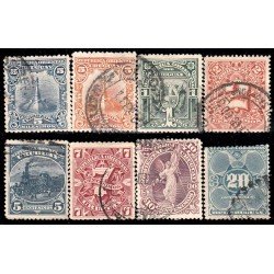 Uruguay 143/50 1899/08 Monumento al General Joaquín Artigas usados