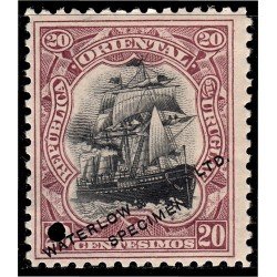 Uruguay 125 1897 Barco Ship MH Uruguay 125 1897 Barco Ship MH