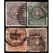Uruguay 84/87 1891/92 Cifras usados