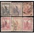 Uruguay 251/56 1923 Mercurio según Juan de Bolonia usado