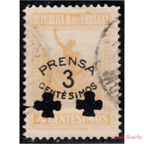 Uruguay 250 1922 Prensa usado