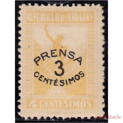 Uruguay 250 1922 Prensa MH