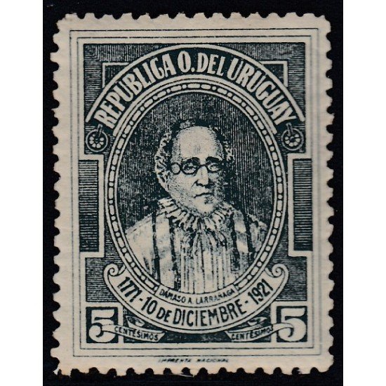 Uruguay 249 1921 Damaso Antonio Larranaga MH Uruguay 249 1921 Damaso Antonio Larranaga MH