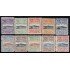 Uruguay 222/31 1919/20 Cerro y puerto de Montevideo MH y 2 cts Usado