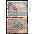 Uruguay 214/15 1918 Nueva Constitución usados