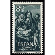 España Spain 1184 1955 Navidad Christmas MNH