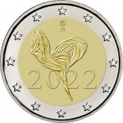 Finlandia 2022 2 € euros conmemorativos Ballet 
