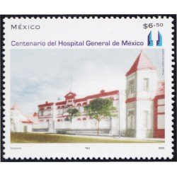 Mexico 2093 2005 100° del Hospital General de Méjico MNH Mexico 2093 2005 100° del Hospital General de Méjico MNH