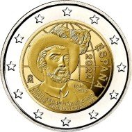 España 2022 2 € euros conmemorativos V Cent Vuelta al Mundo  J Sebastián Elcano